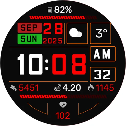 DIGI CONDUE Watch face screenshot 17