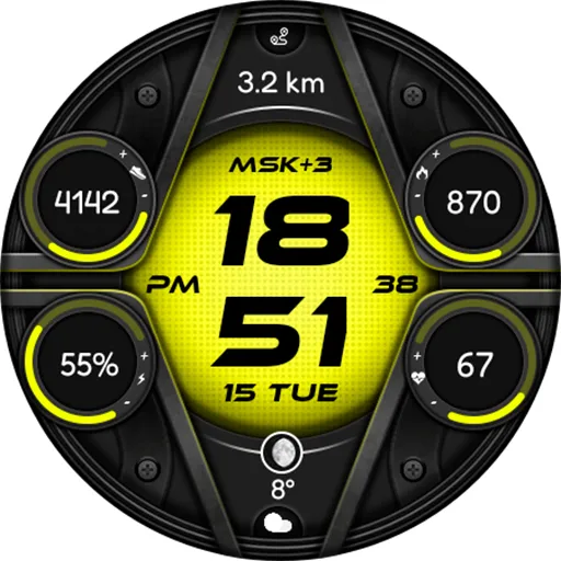 Digital Omekewi Watch face screenshot 21