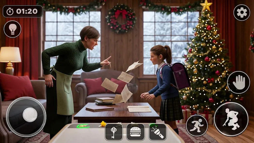 SchoolGirl Escape Parent House screenshot 2