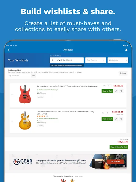 Sweetwater Music & Audio Gear screenshot 12