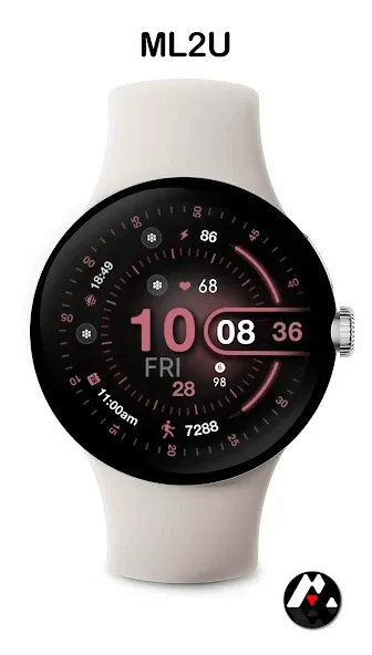ML2U 220 Watch Face screenshot 4