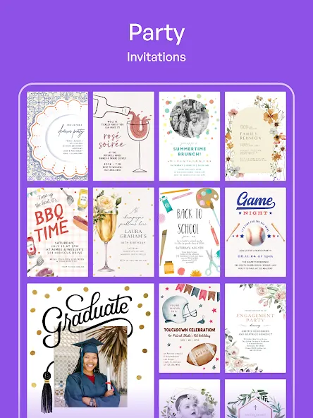 Invitation Maker: Cards & RSVP screenshot 23
