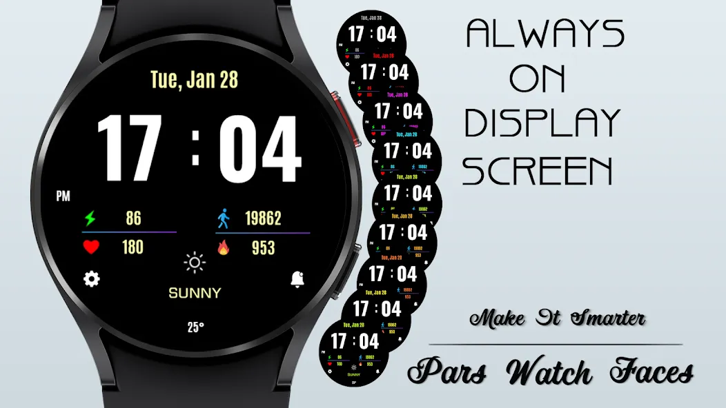 Vesa Digital Watch Face screenshot 8