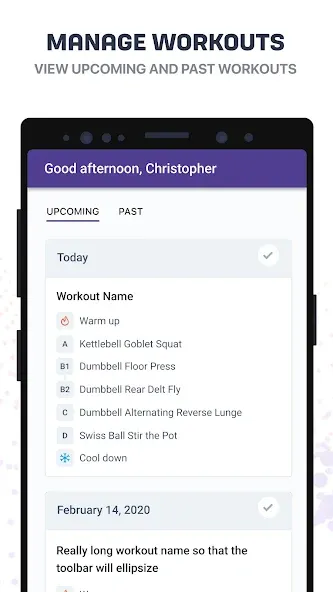 TrueCoach screenshot 3