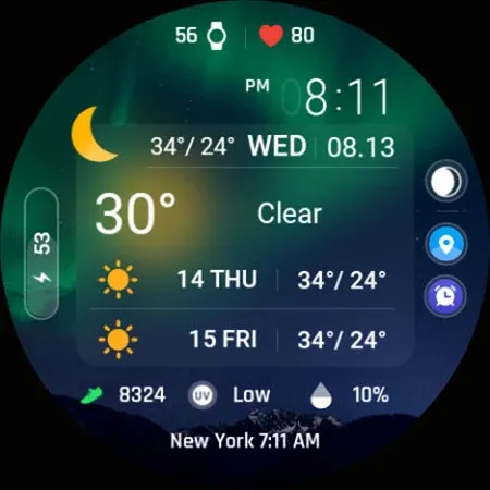 ACRO DW Glass Blur Watchface screenshot 26