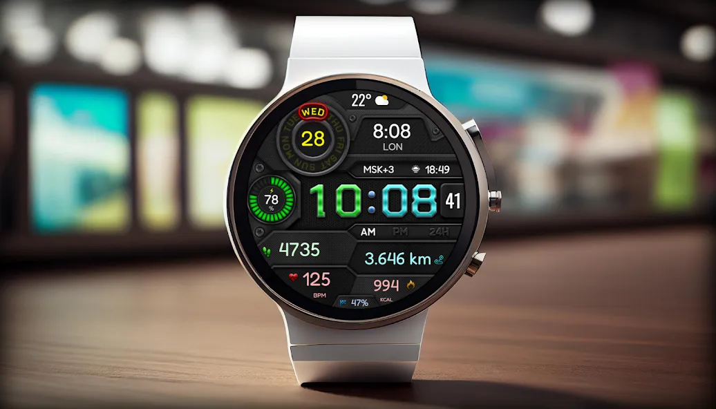 DIGI VIDAMOL WS25 Watch face screenshot 3