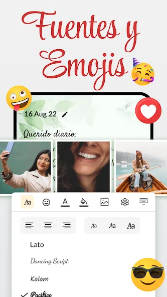 Diario: Secreto Journal, Notas screenshot 8