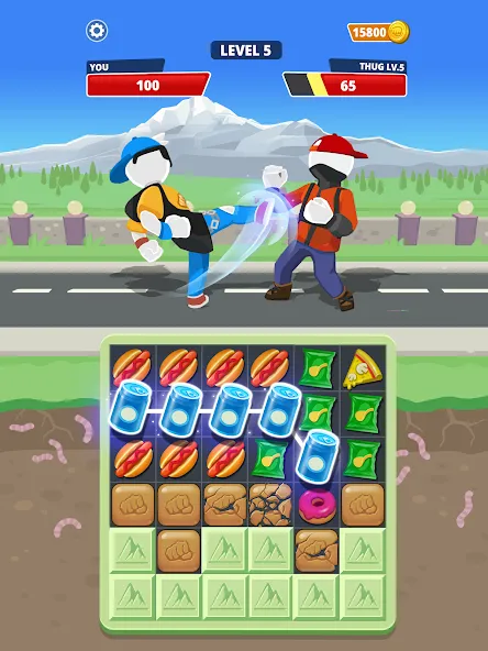 Match Hit - Puzzle Fighter screenshot 14