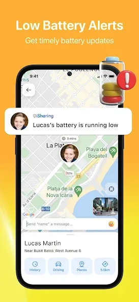 iSharing: GPS Location Tracker screenshot 7
