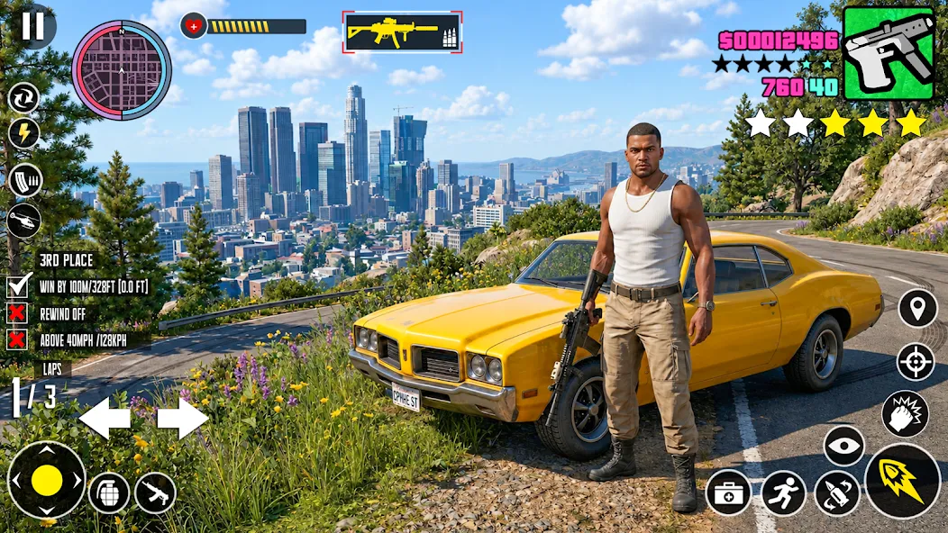 Miami Gangster 3D Games screenshot 8