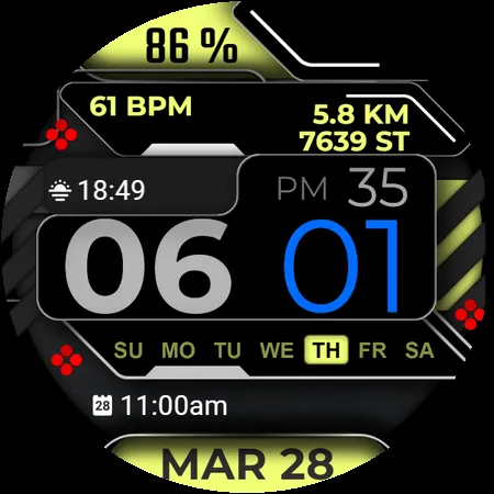 Watch Face A12 screenshot 11