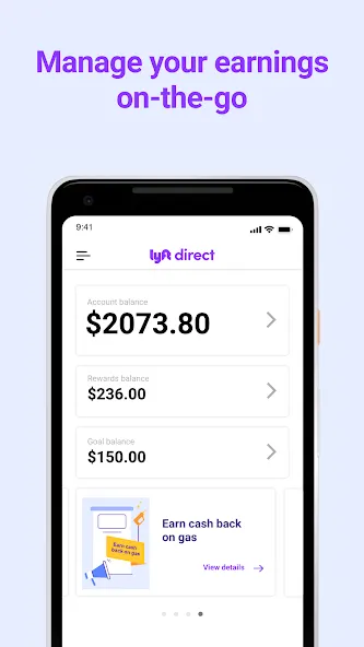 Lyft Direct powered by Payfare screenshot 2