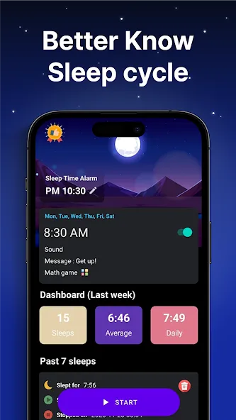 Sleep Tracker - Sleep Cycle screenshot 3