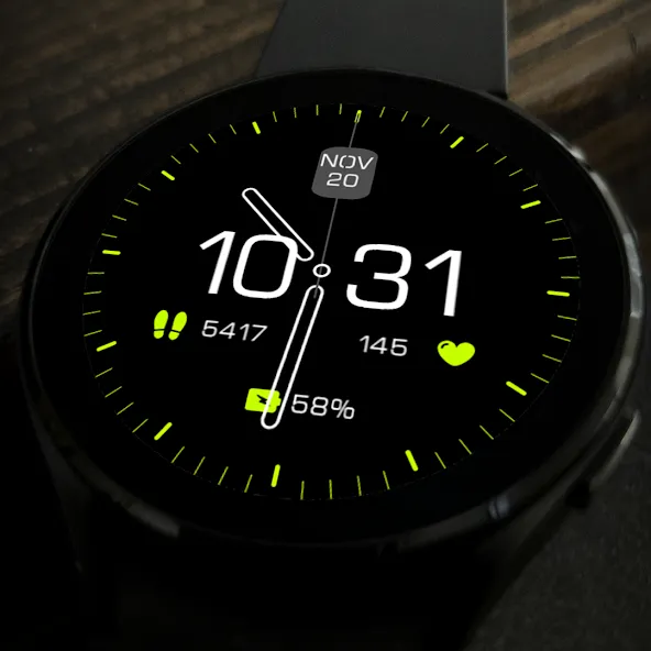 Key101 Analog Watch Face screenshot 6