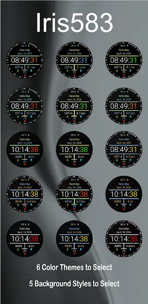 Iris583 Crisp Digital Watch screenshot 7