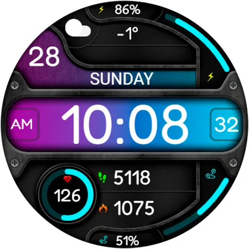 DIGI TRAMON URX52 Watch face screenshot 19