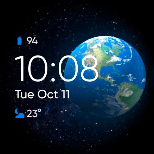 Luna Moon Watch Face screenshot 9