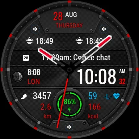 VF Element Hybrid 2 Watch Face screenshot 30