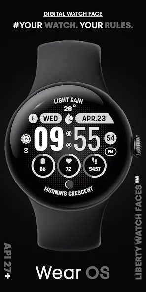 MOON KNIGHT Digital Watch Face screenshot 8