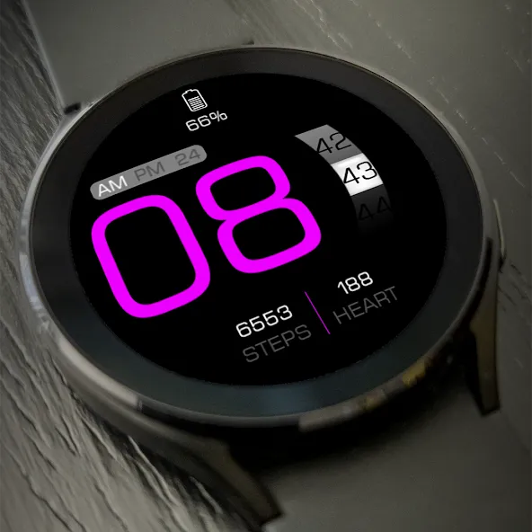 Key062 Digital Watch Face screenshot 2