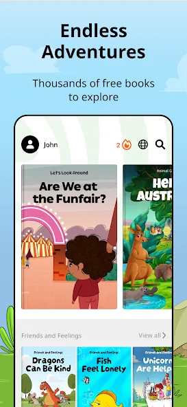 Booktime screenshot 1
