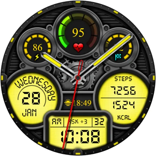 Hybrid Energon Watch Face screenshot 20