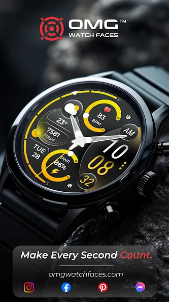 OMG 339 Hybrid Watch Face screenshot 18