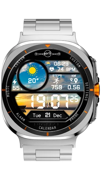 NTV352 - Digital Pro watchface screenshot 3