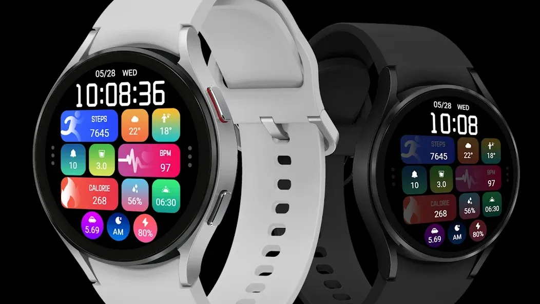 Large Icon Component ZKinWatch screenshot 1