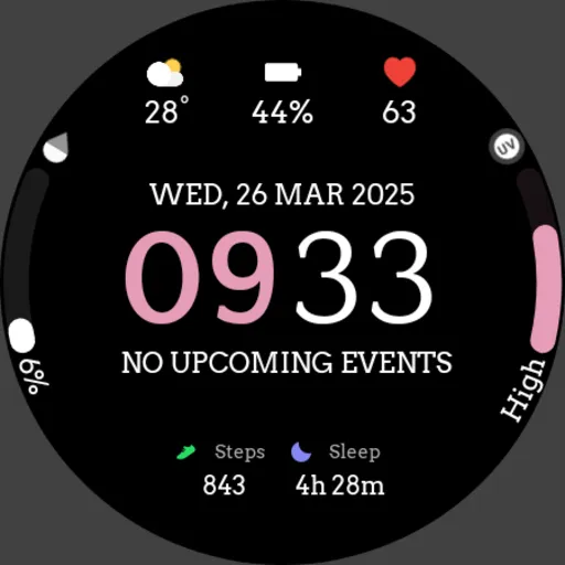 EXD152: Digital Watch Face screenshot 26