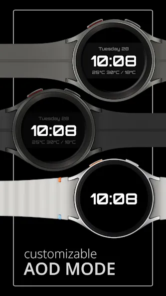 DADAM112: Digital Watch Face screenshot 4
