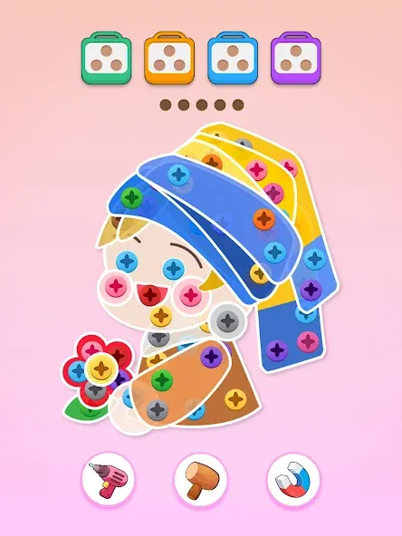 ネジパズル: 脳トレ ウッド パズル - 人気 ネジ ゲーム screenshot 15