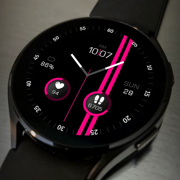 Key065 Analog Watch Face screenshot 3