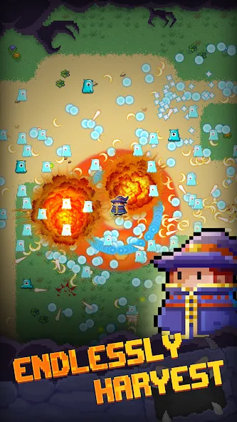 Pixel Wizard: Dungeon Survivor screenshot 1