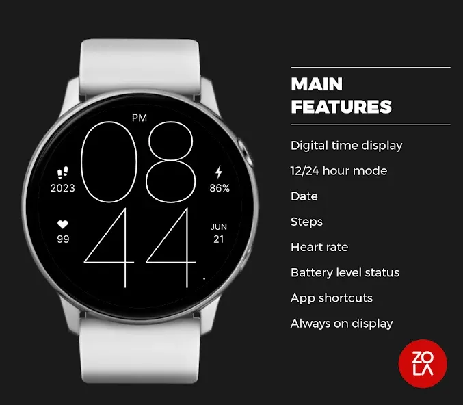 Super Light Watch Face screenshot 2