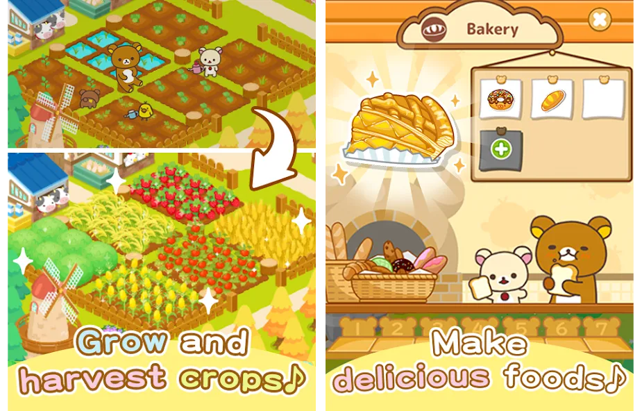 Rilakkuma Farm Games screenshot 5