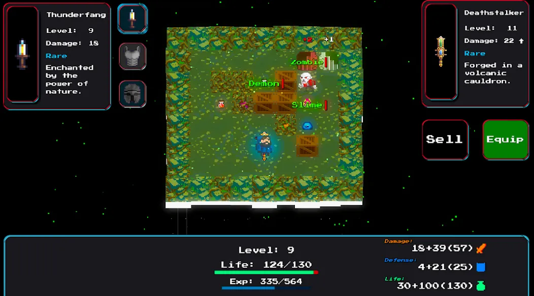 Monster Siege Tactics: RPG screenshot 5