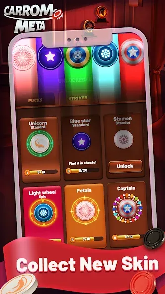 Carrom Meta-Board Disc Game screenshot 7