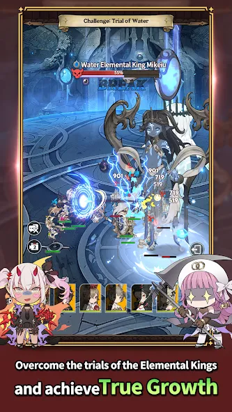 Gran Saga Idle:KNIGHTSxKNIGHTS screenshot 5