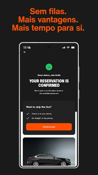 SIXT rent. share. ride. plus. screenshot 2