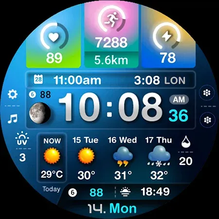 ML2U 243 Watch Face screenshot 29