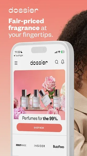 Dossier Perfumes screenshot 1