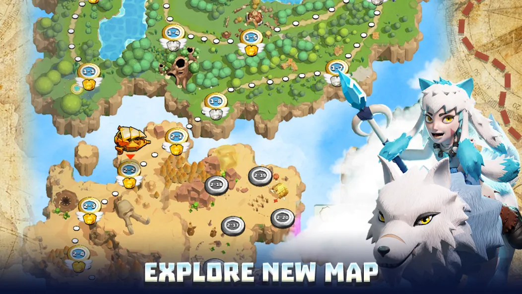 Wild Sky TD: Tower Defense RPG screenshot 6