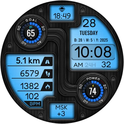 DIGI LUGATON WS23 Watch face screenshot 20