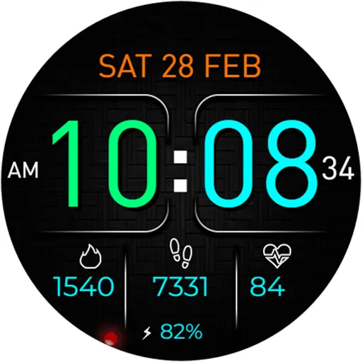 Digital KAIRO Watch face screenshot 22