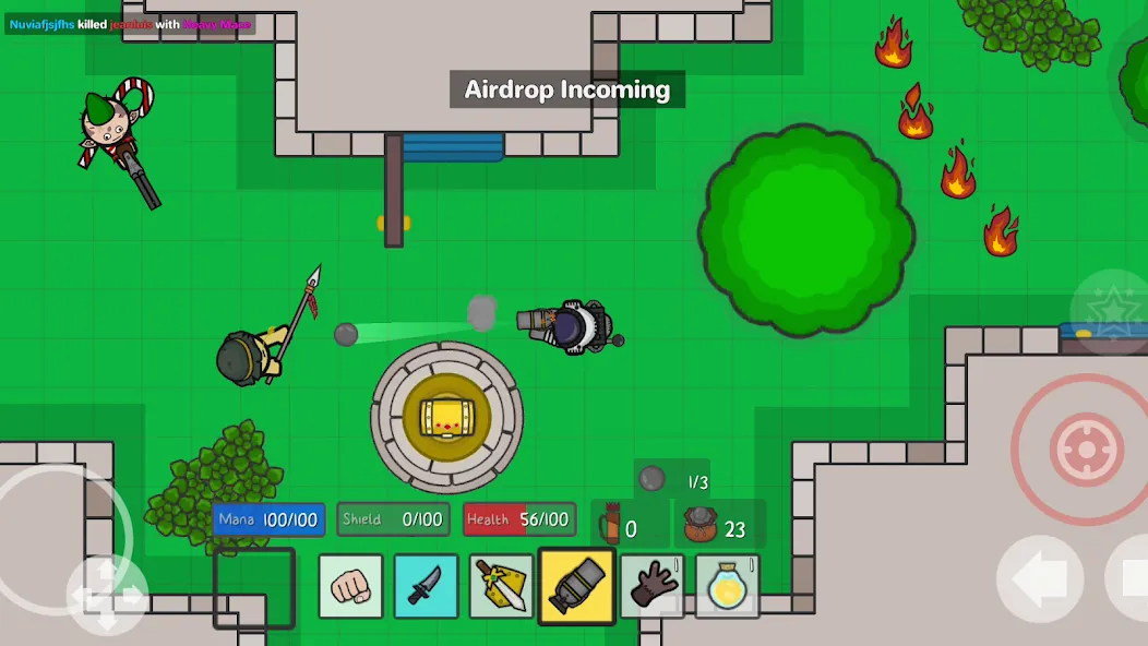 Thelast.io - 2D Battle Royale screenshot 4