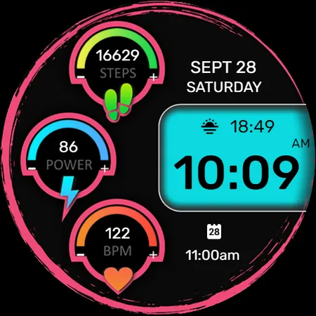 IA117 Digital Watchface screenshot 11