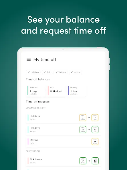 Kenjo – workforce management screenshot 12