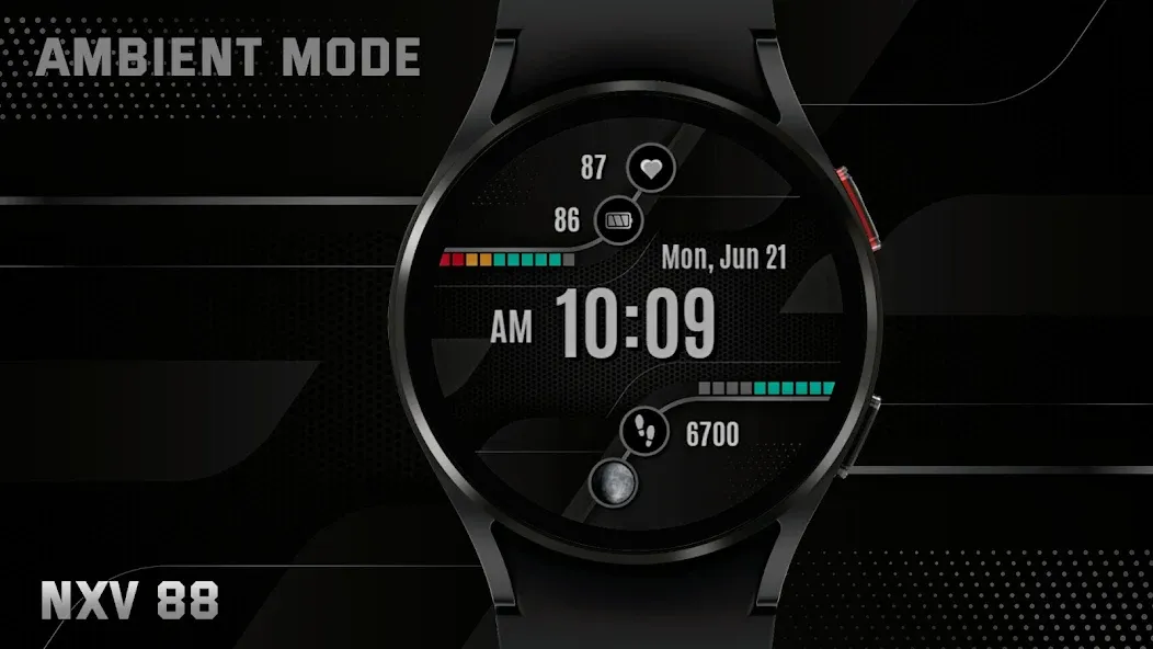 NXV88 Digital Watch Face screenshot 6