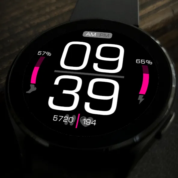 Key058 Digital Watch Face screenshot 6